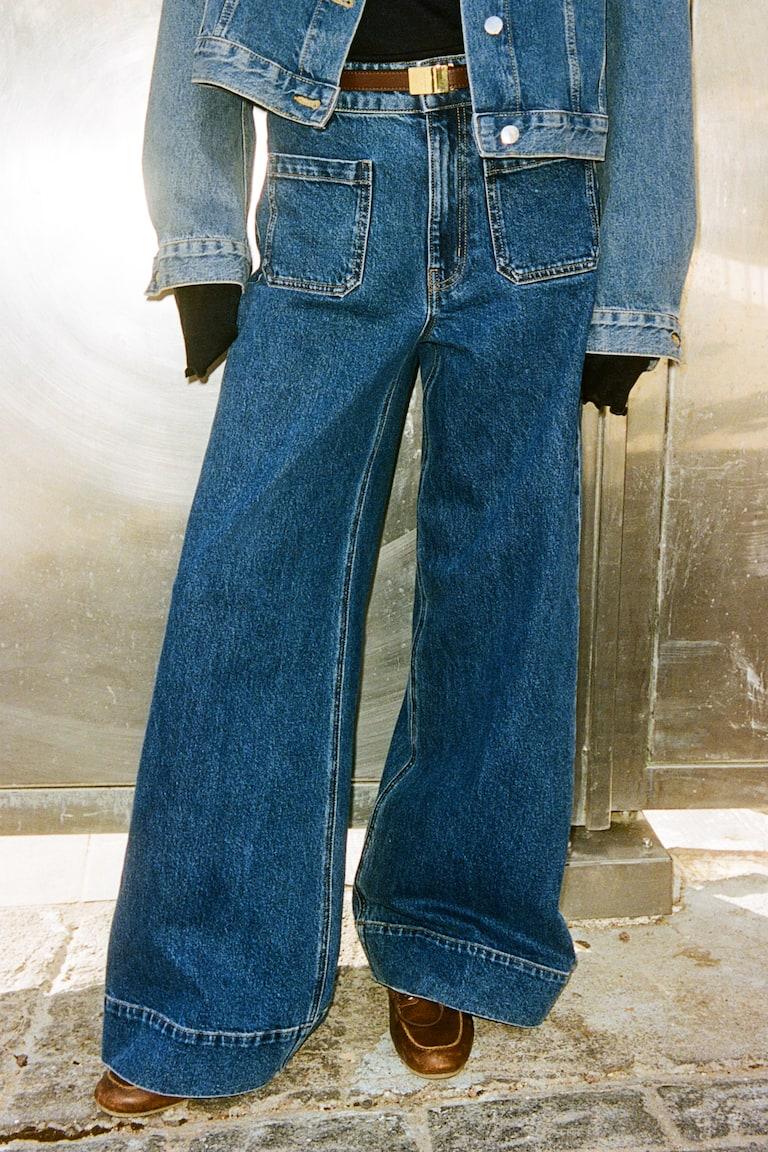 ﻿H&M Wide High Jeans Riesige Ersparnisse