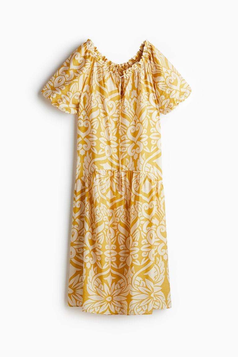 H&M Kleid mit Kordelzugdetail Letzter Tag