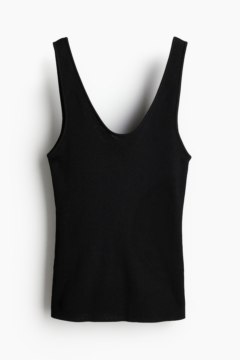 H&M Gestricktes Tanktop Bis zu 55% Rabatt