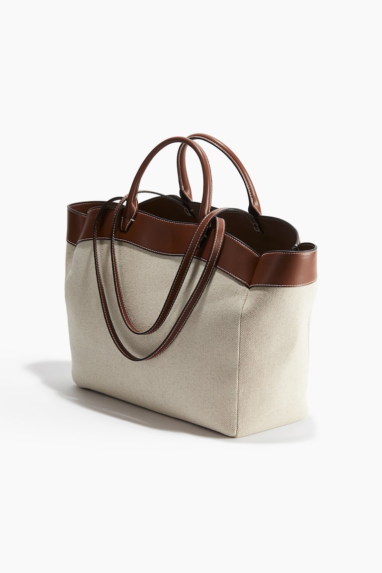 H&M Canvas-Shopper Großer Ausverkauf