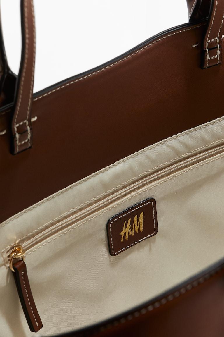 H&M Canvas-Shopper Großer Ausverkauf