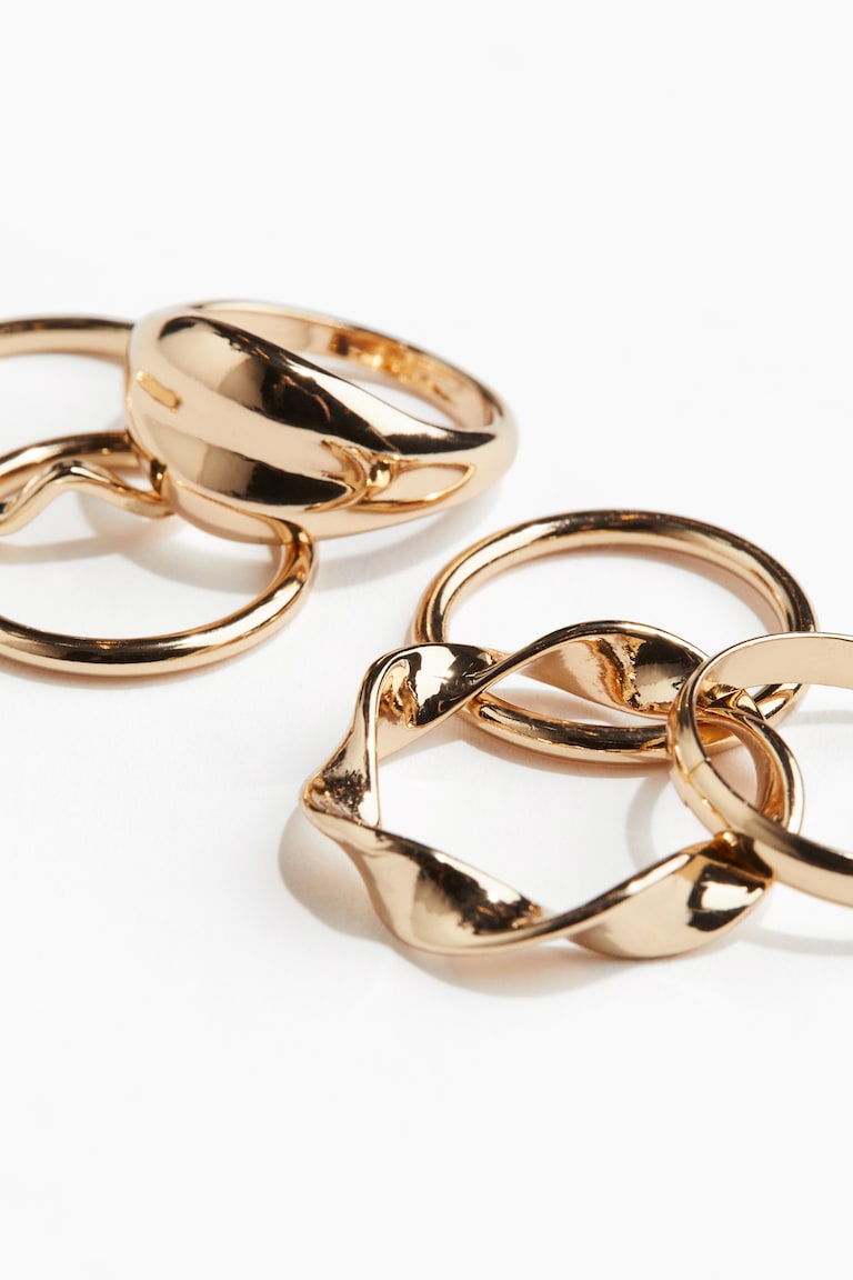 H&M 6er-Pack Ringe Valentinstagsangebot