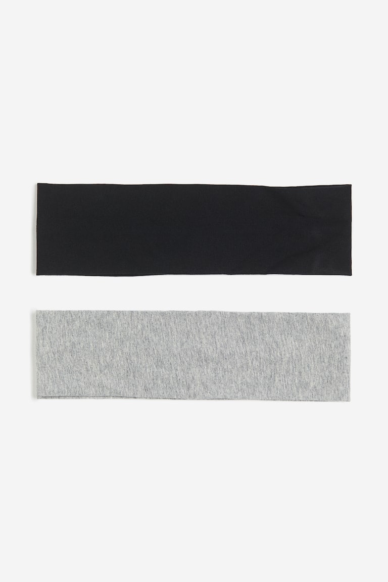 H&M 2er-Pack Jersey-Haarbänder