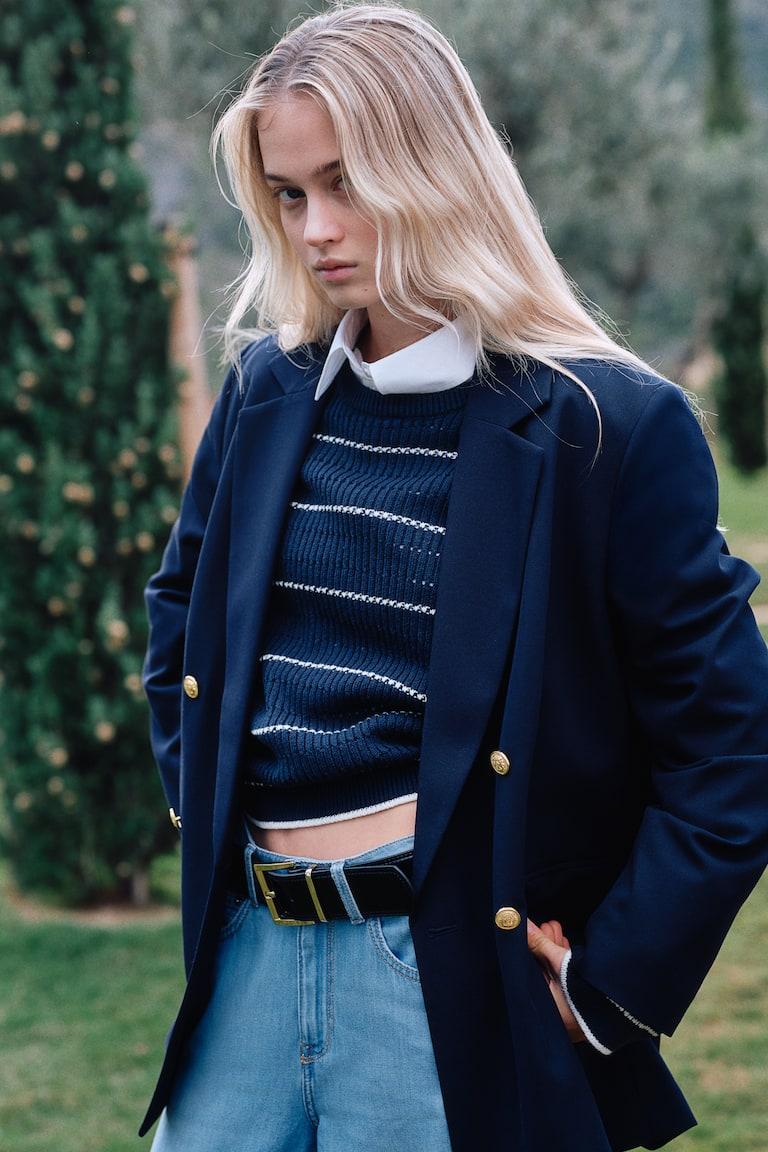 H&M Baggy Wide Low Jeans Große Rabatte