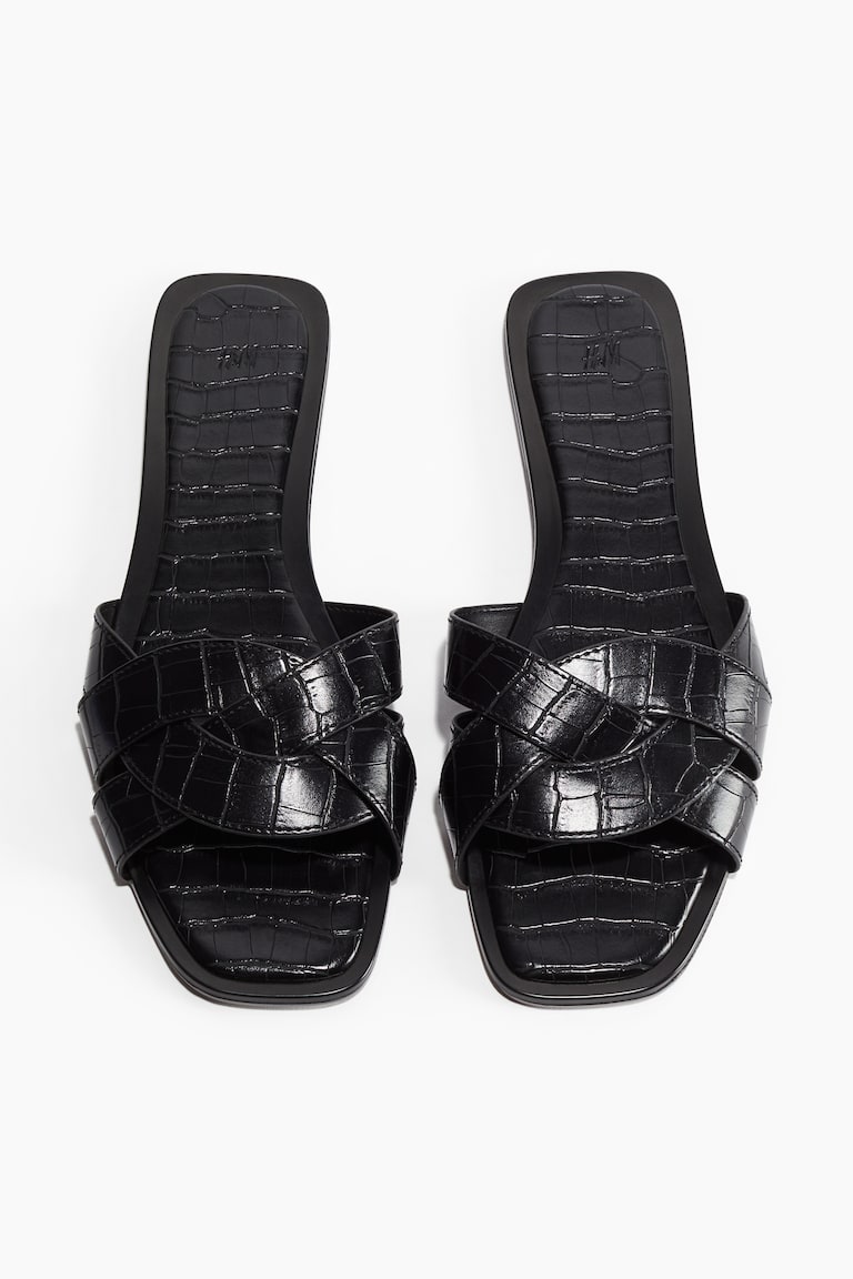 H&M Sandalen mit Flechtriemen Sonderangebot