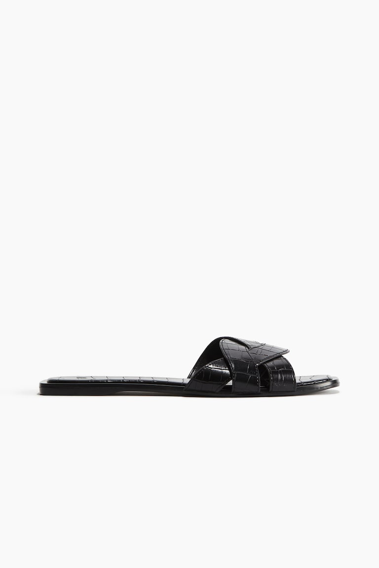 H&M Sandalen mit Flechtriemen Sonderangebot