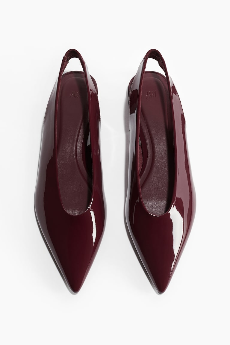 H&M Lack-Slingpumps Vatertagsangebot
