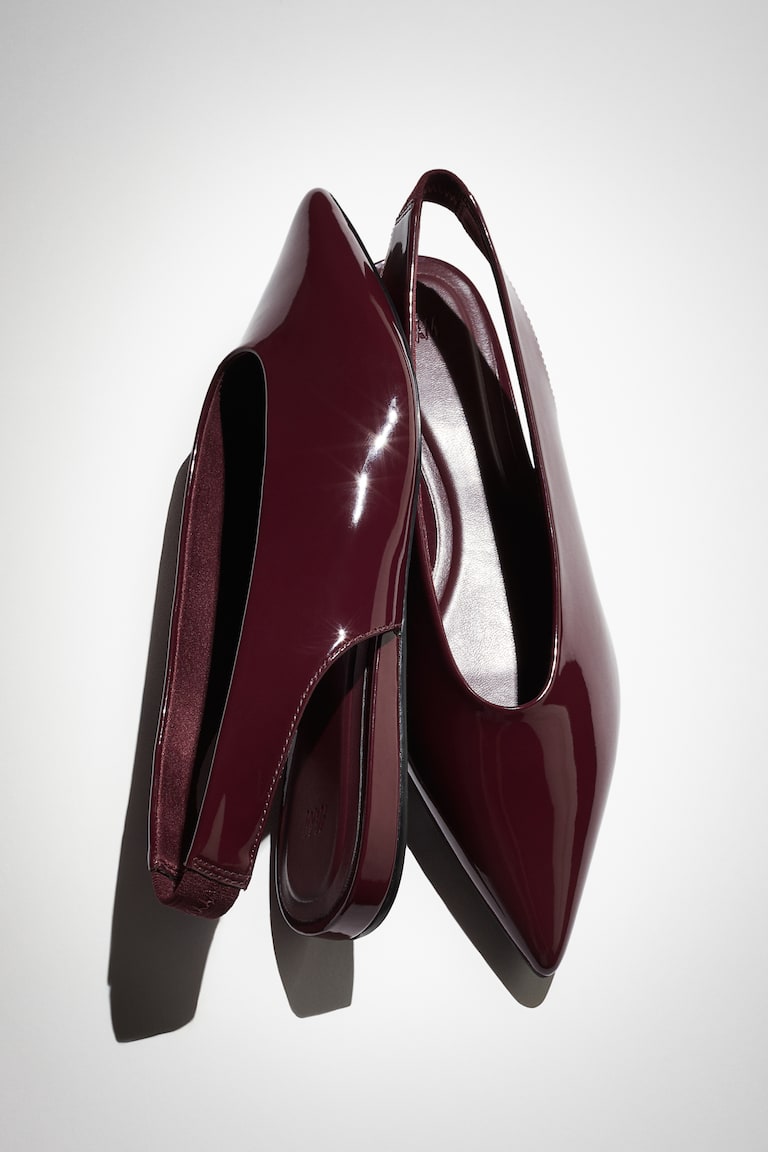 H&M Lack-Slingpumps