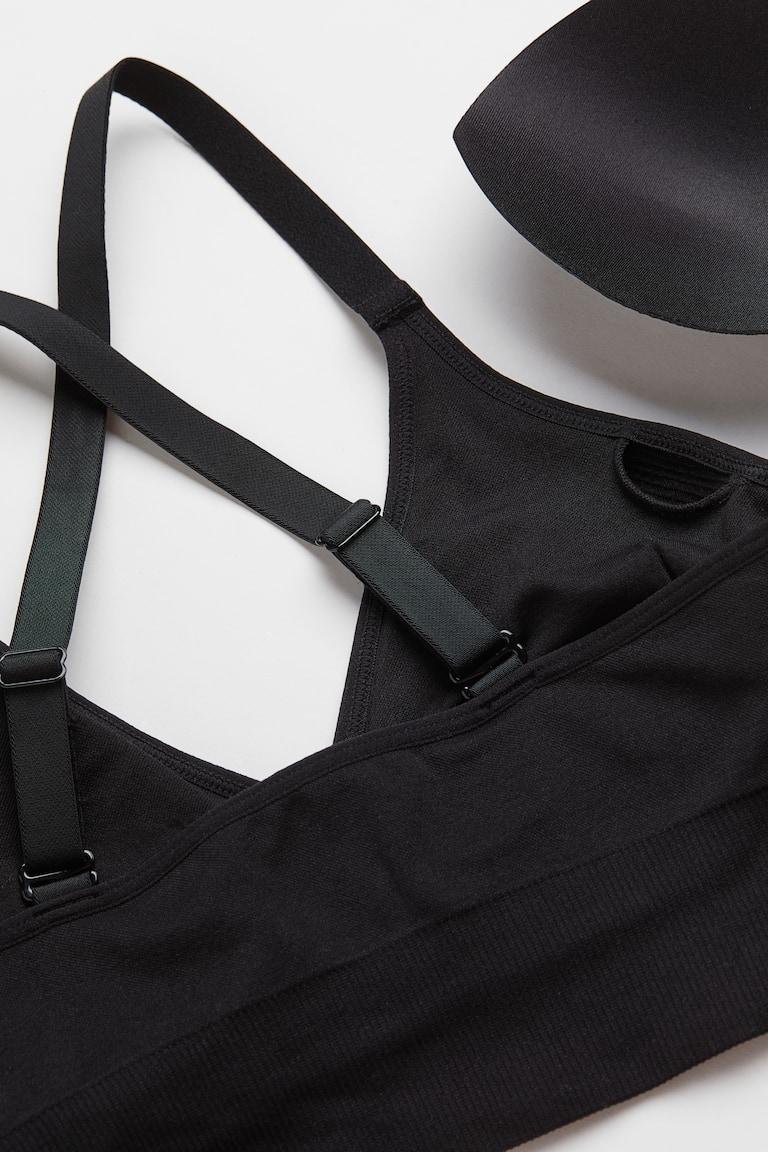 H&M Seamless Sport-BH mit DryMove™ Medium Support Nur für heute