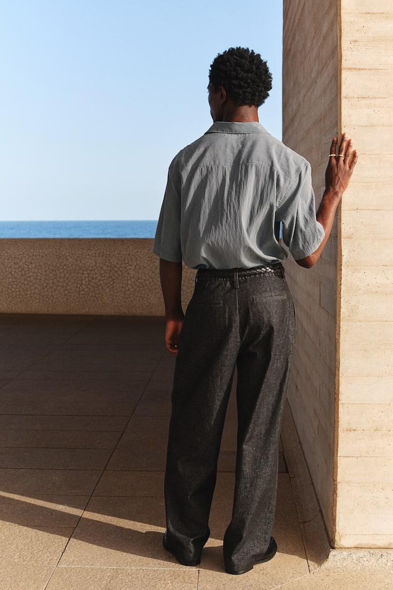 H&M Utility-Hemd in Regular Fit Flash Sale