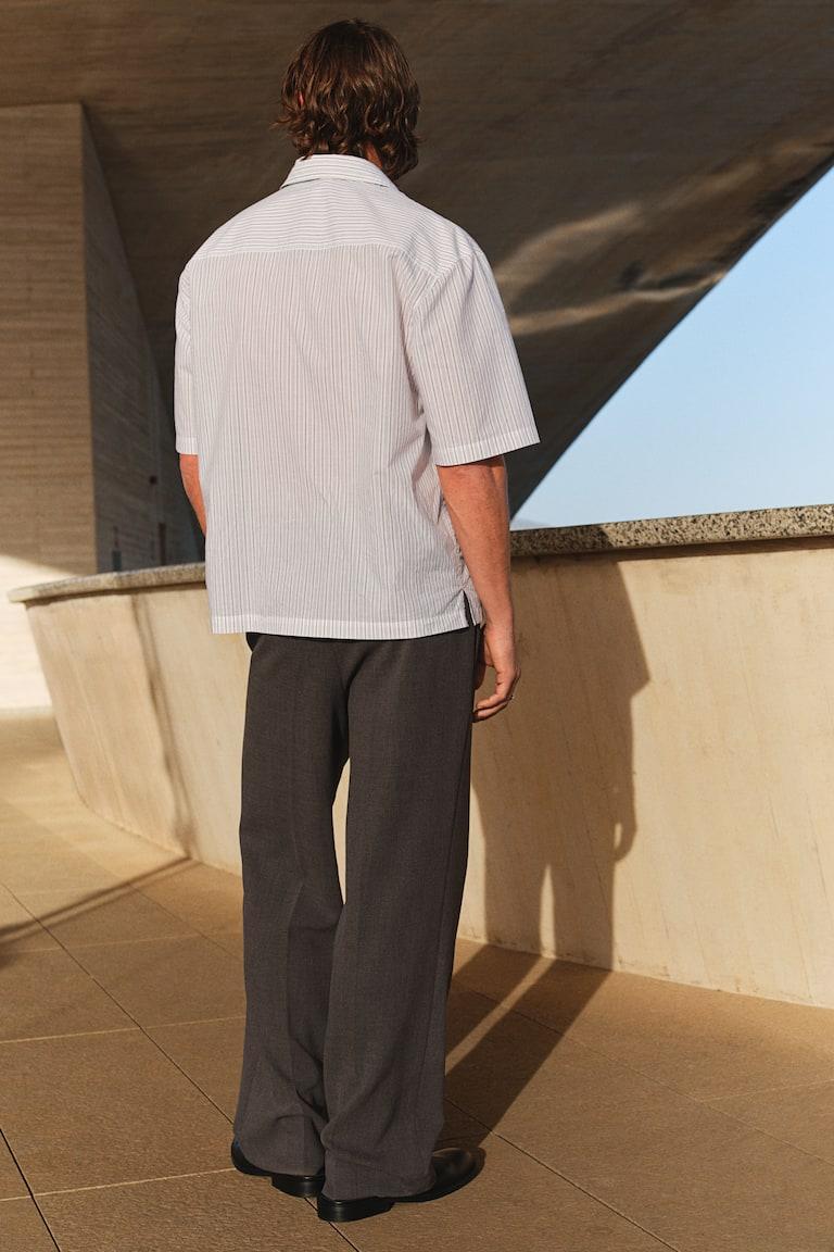 H&M Kurzarmhemd in Regular Fit Online Shopping