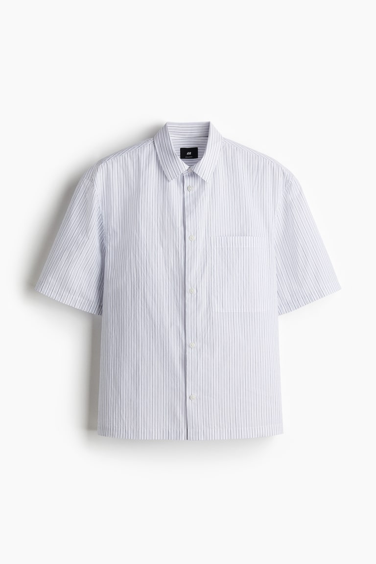 H&M Kurzarmhemd in Regular Fit Online Shopping