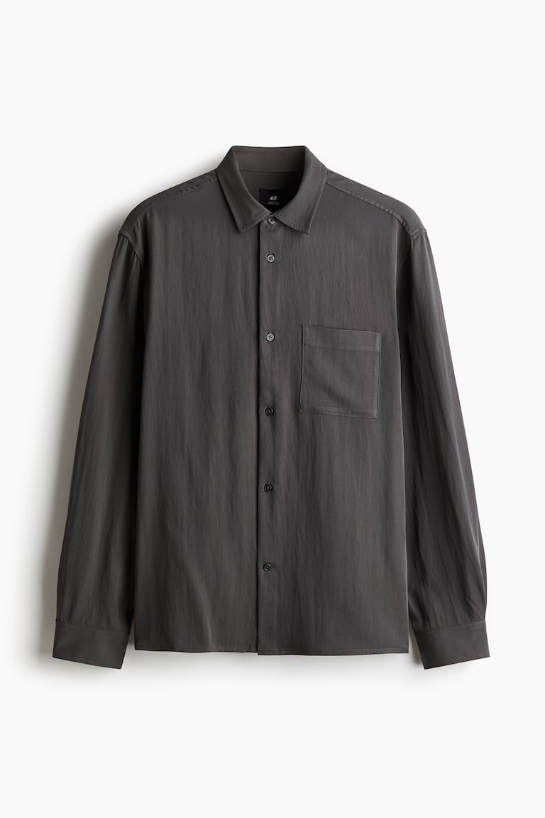 H&M Satinhemd in Loose Fit Top Angebot