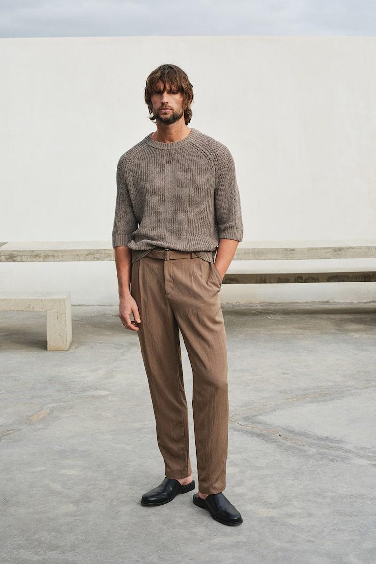 H&M Kurzarm-Pullover in Regular Fit Online Outlet