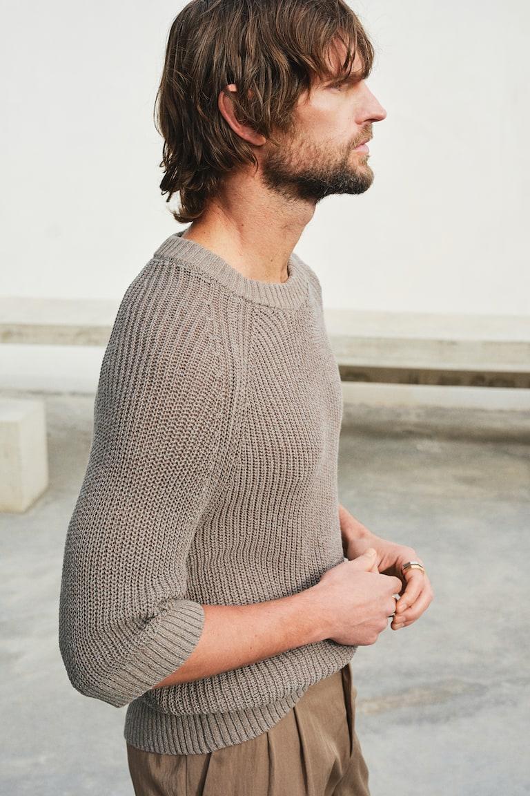 H&M Kurzarm-Pullover in Regular Fit Online Outlet