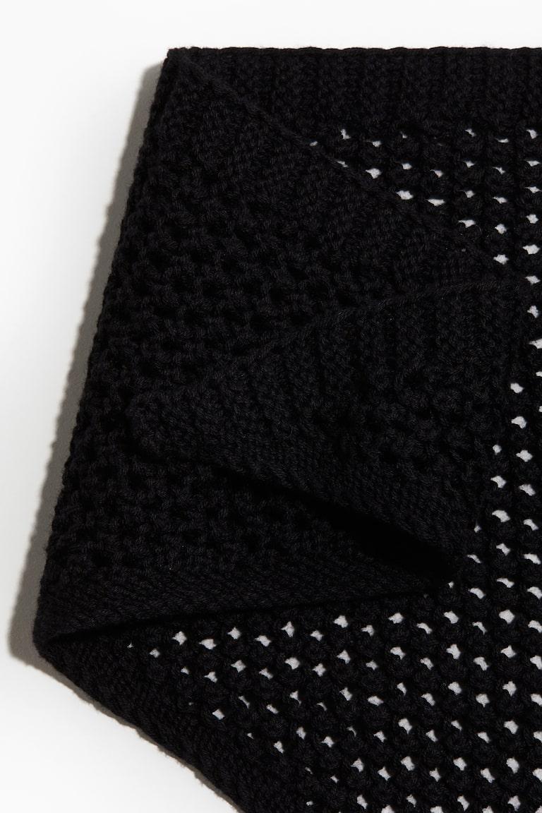 H&M Tuch in Pointellestrick Große Rabatte