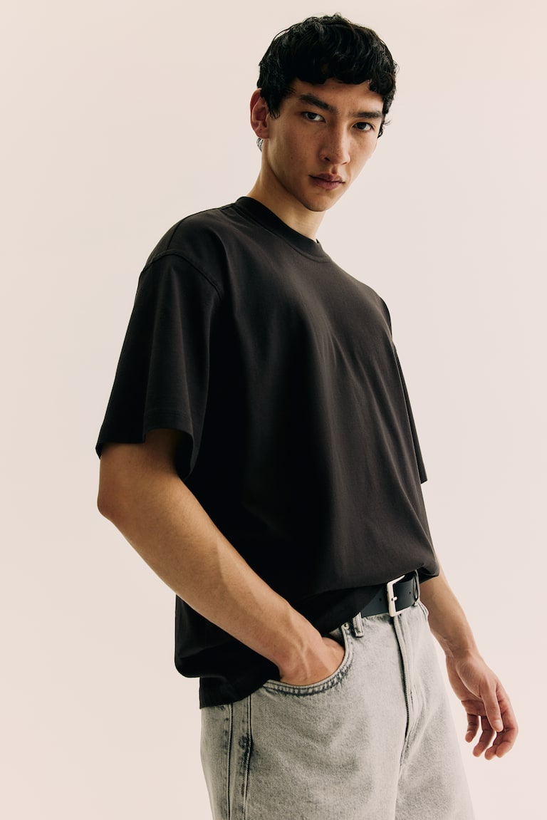 H&M T-Shirt in Oversized Fit Sonderangebote