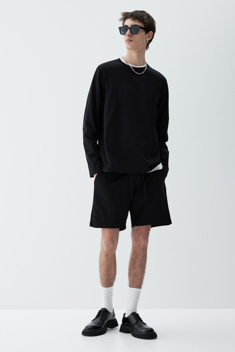 H&M Sweatshorts in Regular Fit Bis zu 50% Rabatt