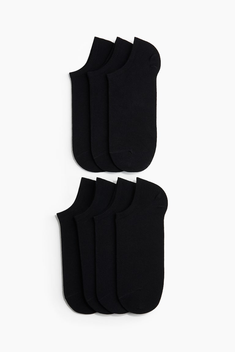 H&M 7er-Pack Sneakersocken Bis zu 60% Rabatt