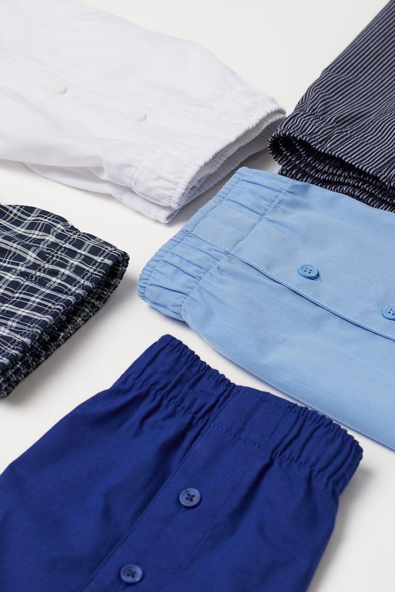 H&M 5er-Pack Boxershorts aus Baumwollstoff Fabrikladen