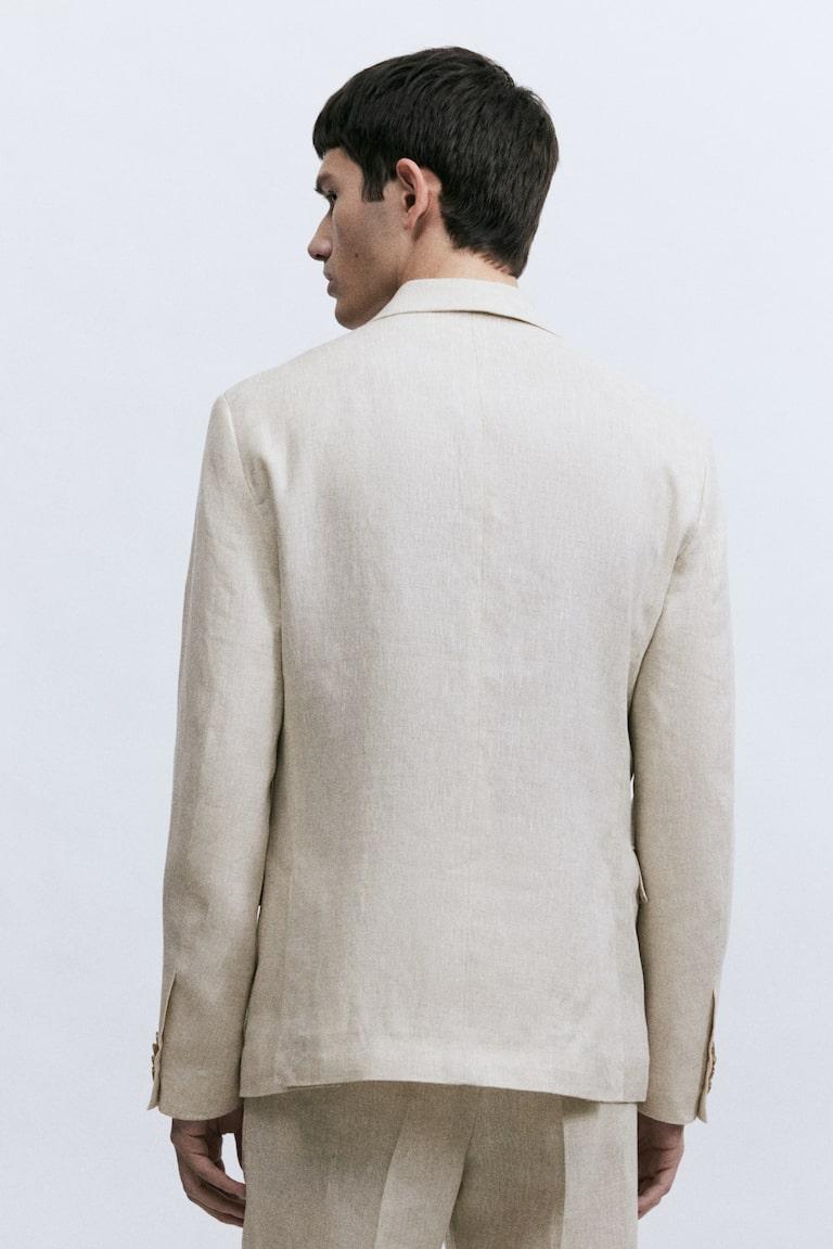 H&M Leinensakko in Slim Fit Jubiläumsangebot