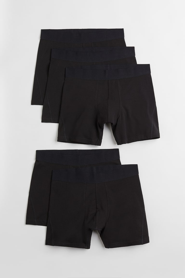H&M 5er-Pack Halblange Trunks mit Lycra® Exklusive Angebote
