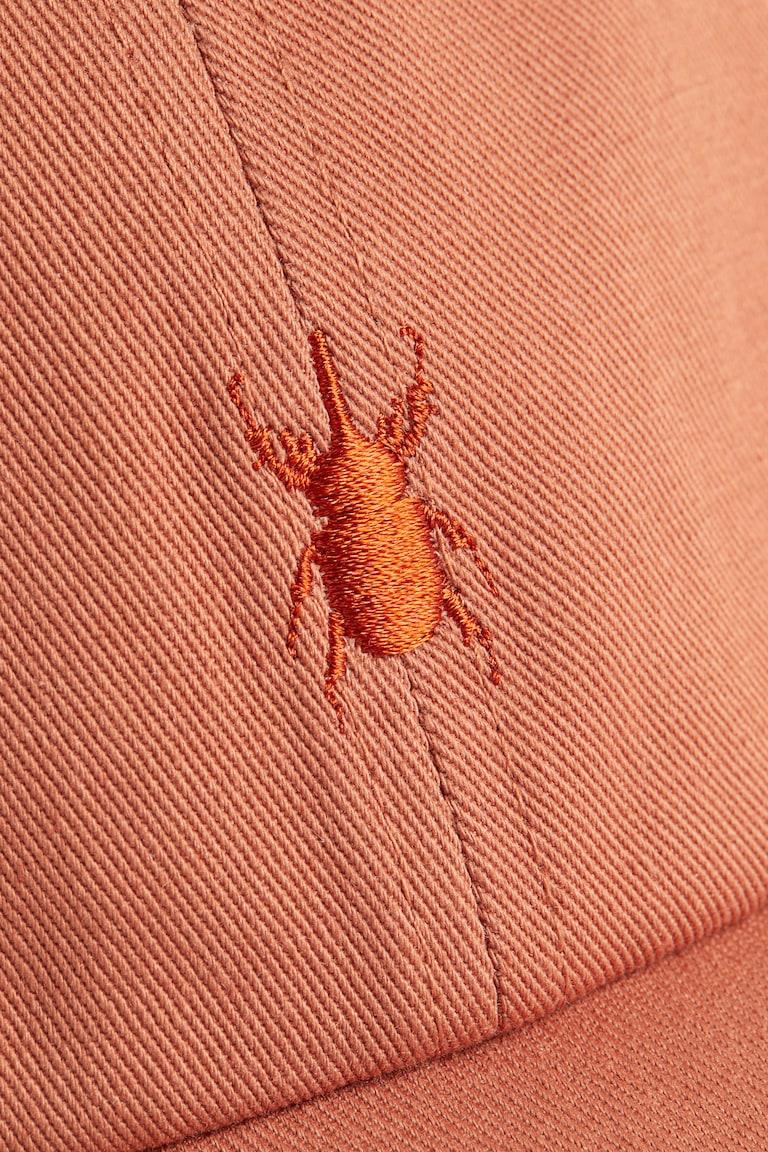H&M Baumwollcap mit Stickerei Nur noch ein Tag übrig