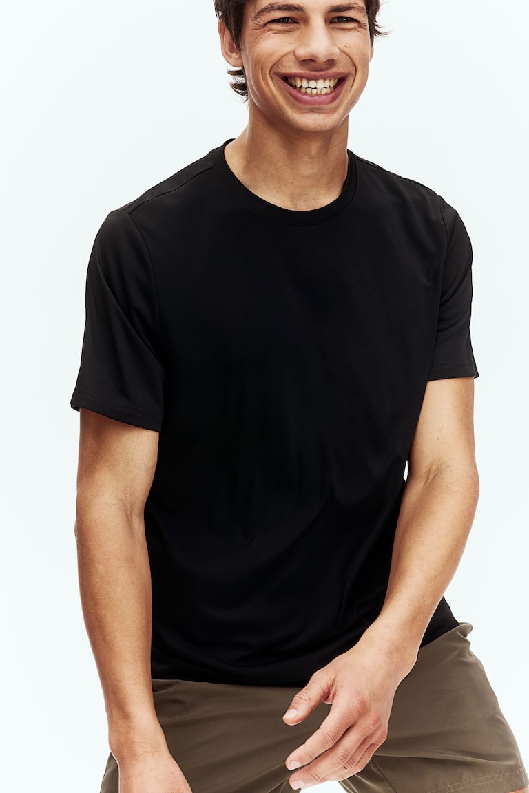H&M Sportshirt mit DryMove™ in Regular Fit Top Angebot