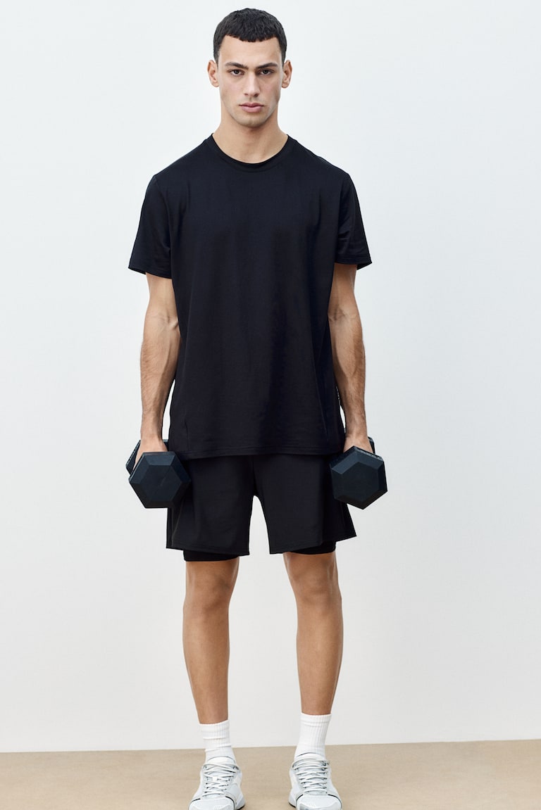 H&M Sportshirt mit DryMove™ in Regular Fit Riesige Ersparnisse