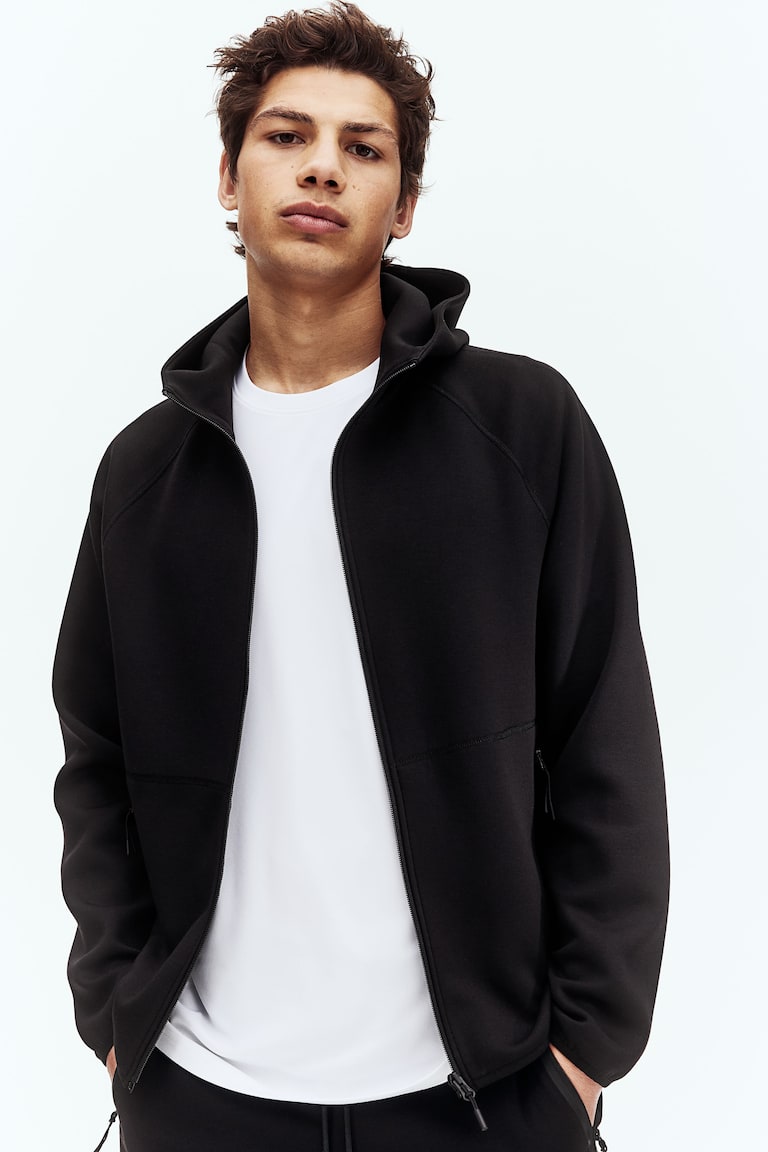 H&M Sport-Hoodiejacke mit DryMove™ Bis zu 60% Rabatt