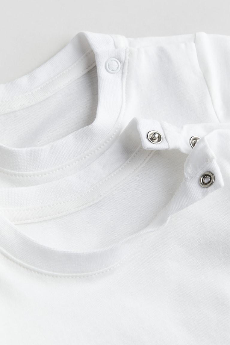 H&M 2er-Pack Baumwoll-T-Shirts Günstig kaufen