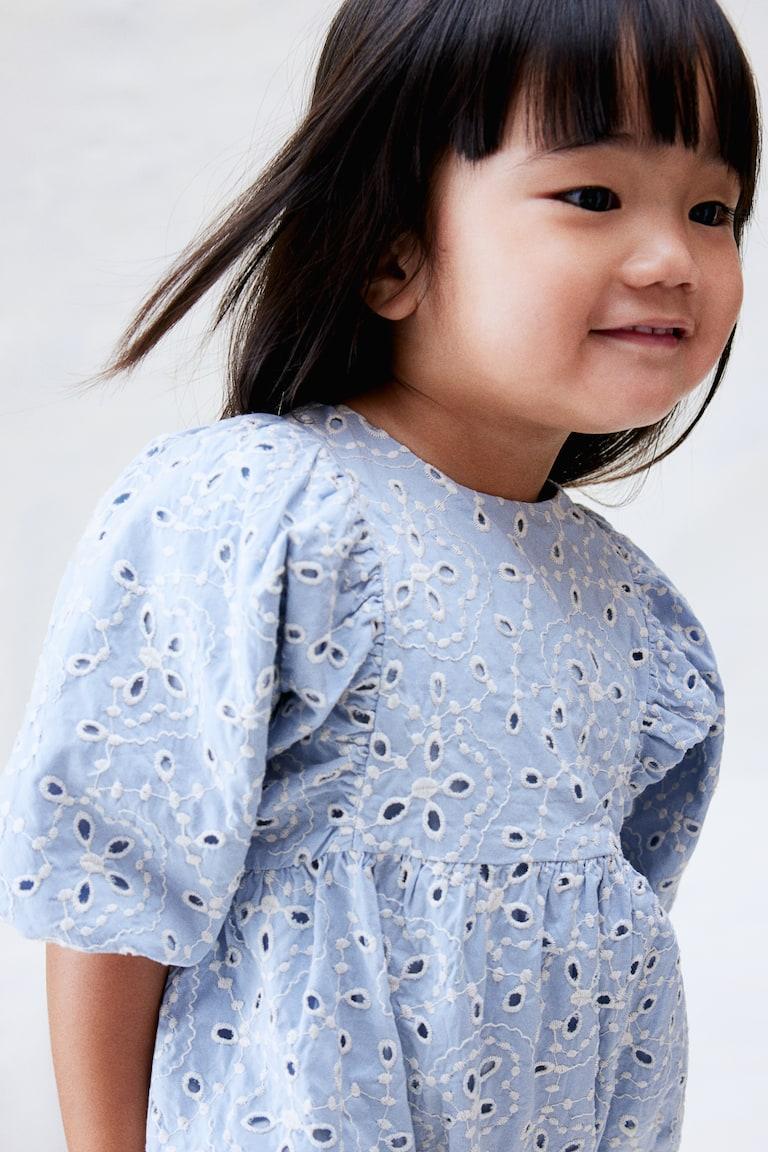 H&M Strampler mit Broderie Anglaise Blitzangebot
