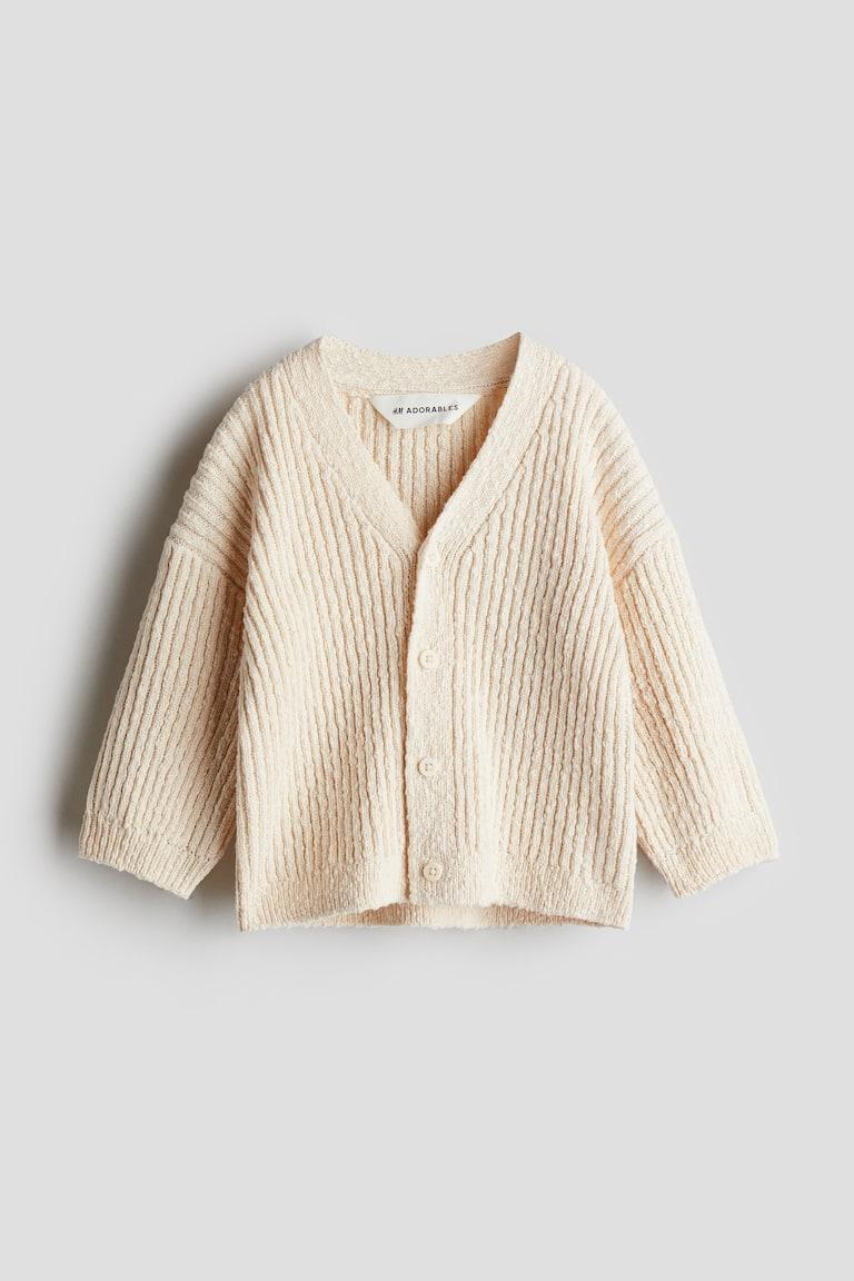 H&M Oversized Cardigan aus Boucléstrick Saisonale Angebote