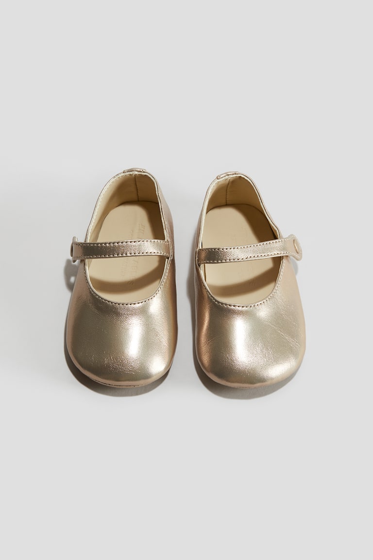 H&M Ballerinas aus Leder mit weicher Sohle Bis zu 60% Rabatt