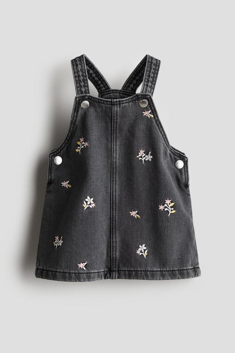 H&M Latzkleid aus Denim Rabatte dieses Monats