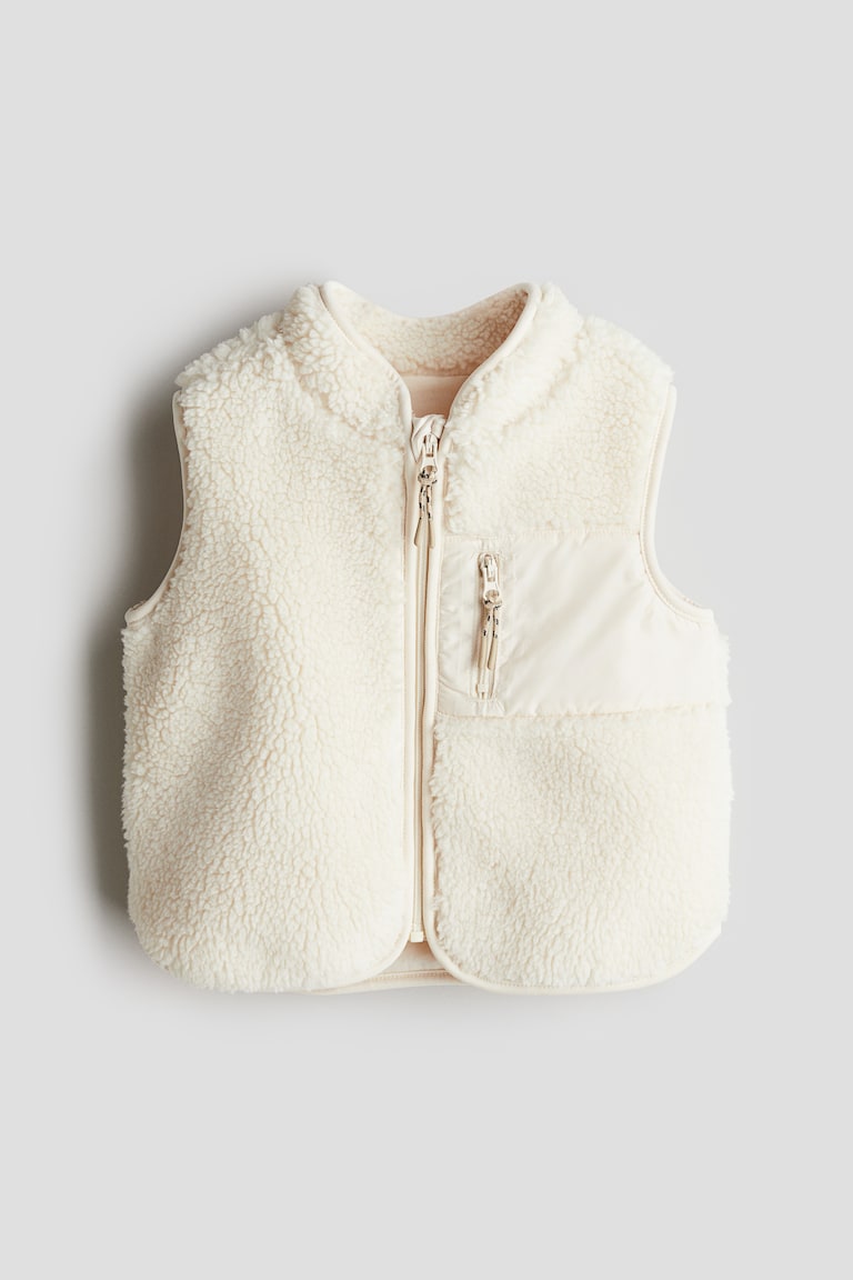 H&M Weste aus Teddyfleece Heißer Verkauf