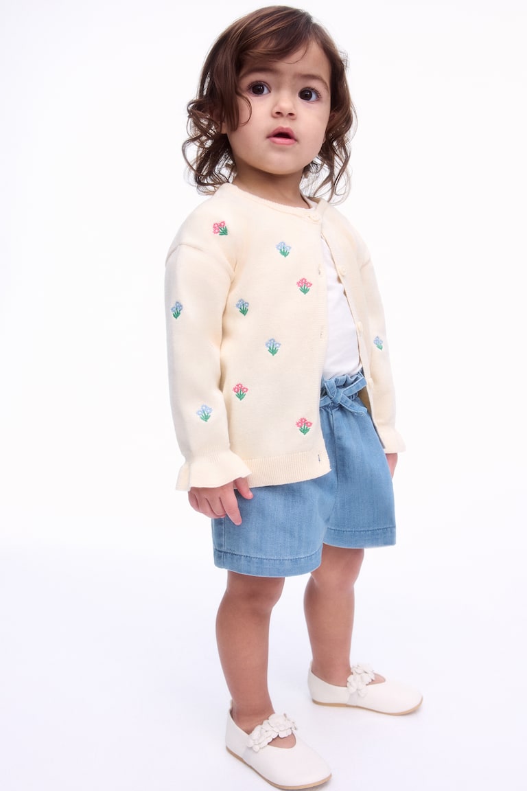 H&M Shorts mit Paperbag-Bund Zeitlich begrenztes Angebot