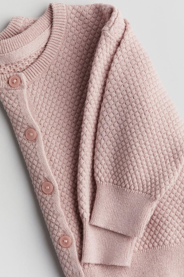 H&M Baumwollcardigan in Musterstrick Saisonale Angebote