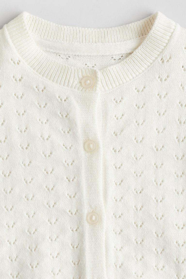 H&M Cardigan in Pointellestrick im Angebot