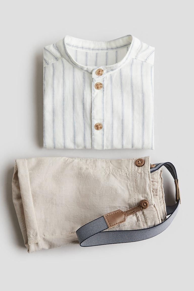 H&M 2-teiliges Set mit Hosenträgern Fabrik Onlineshop