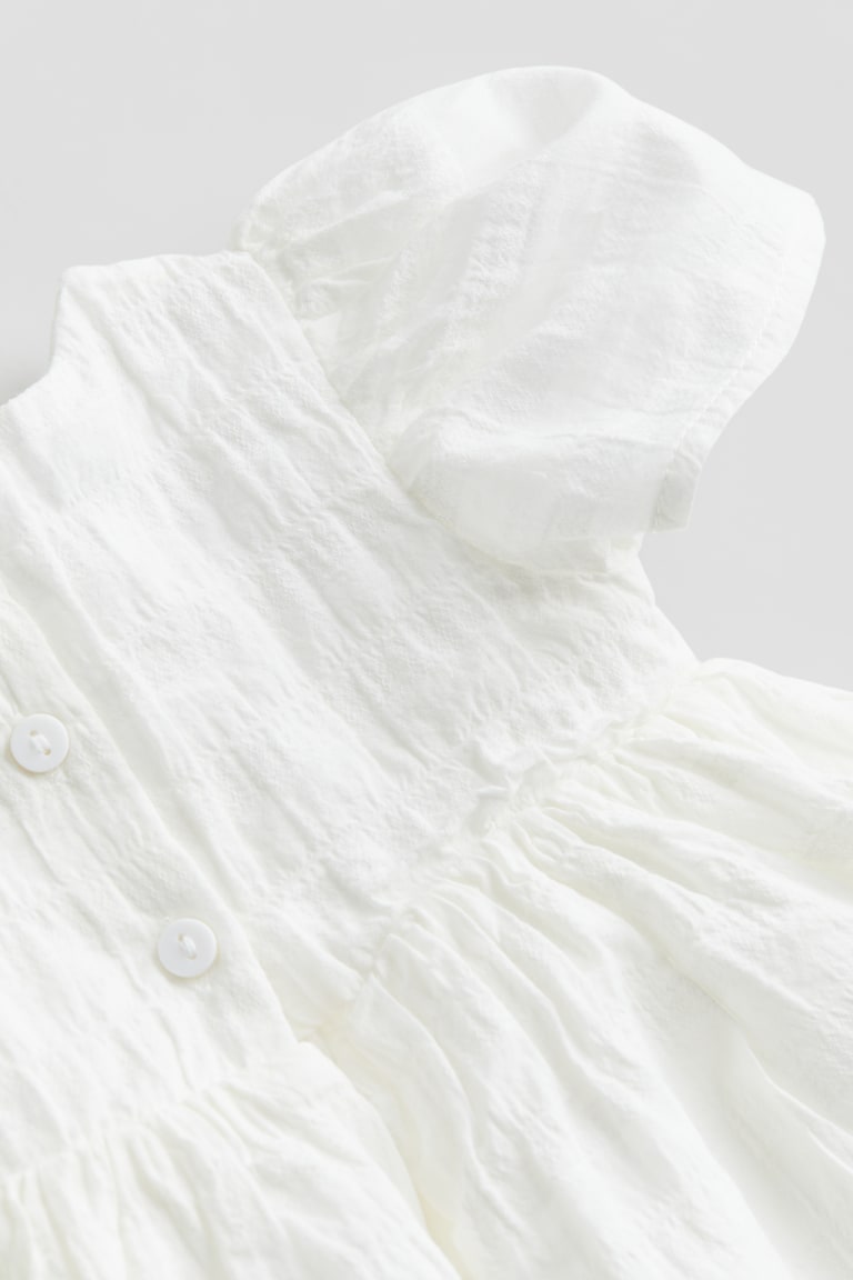 H&M Baumwollkleid im Wickelschnitt Günstig kaufen