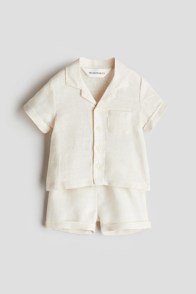 H&M 2-teiliges Leinenset Osterangebot