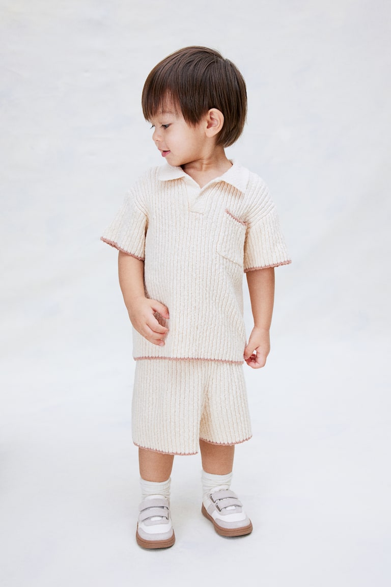 H&M 2-teiliges Set aus Boucléstrick Zeitlich begrenztes Angebot