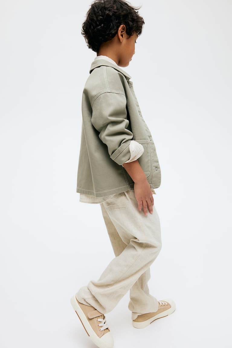 H&M Hose aus Leinenmix Neuheiten