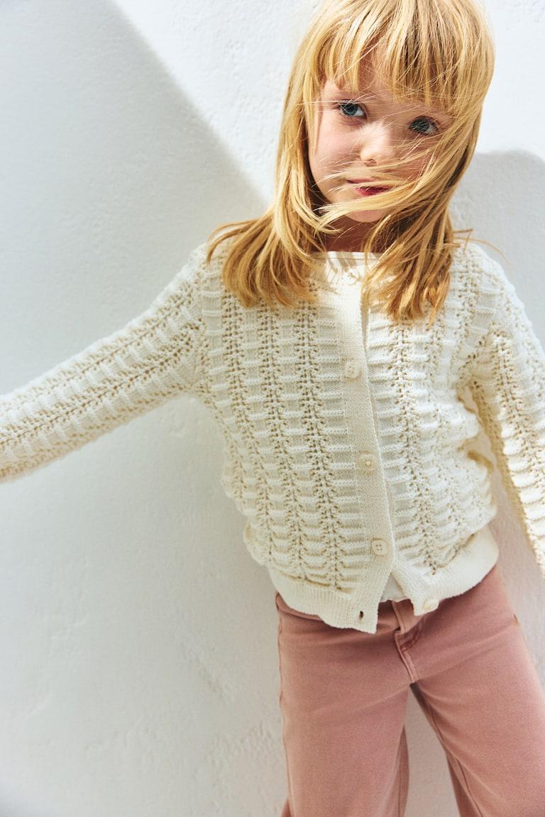 H&M Cardigan in Pointellestrick Bis zu 60% Rabatt