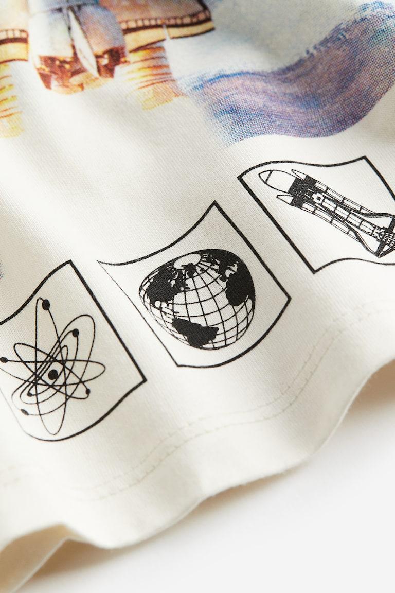 H&M T-Shirt mit Print Nur noch ein Tag übrig