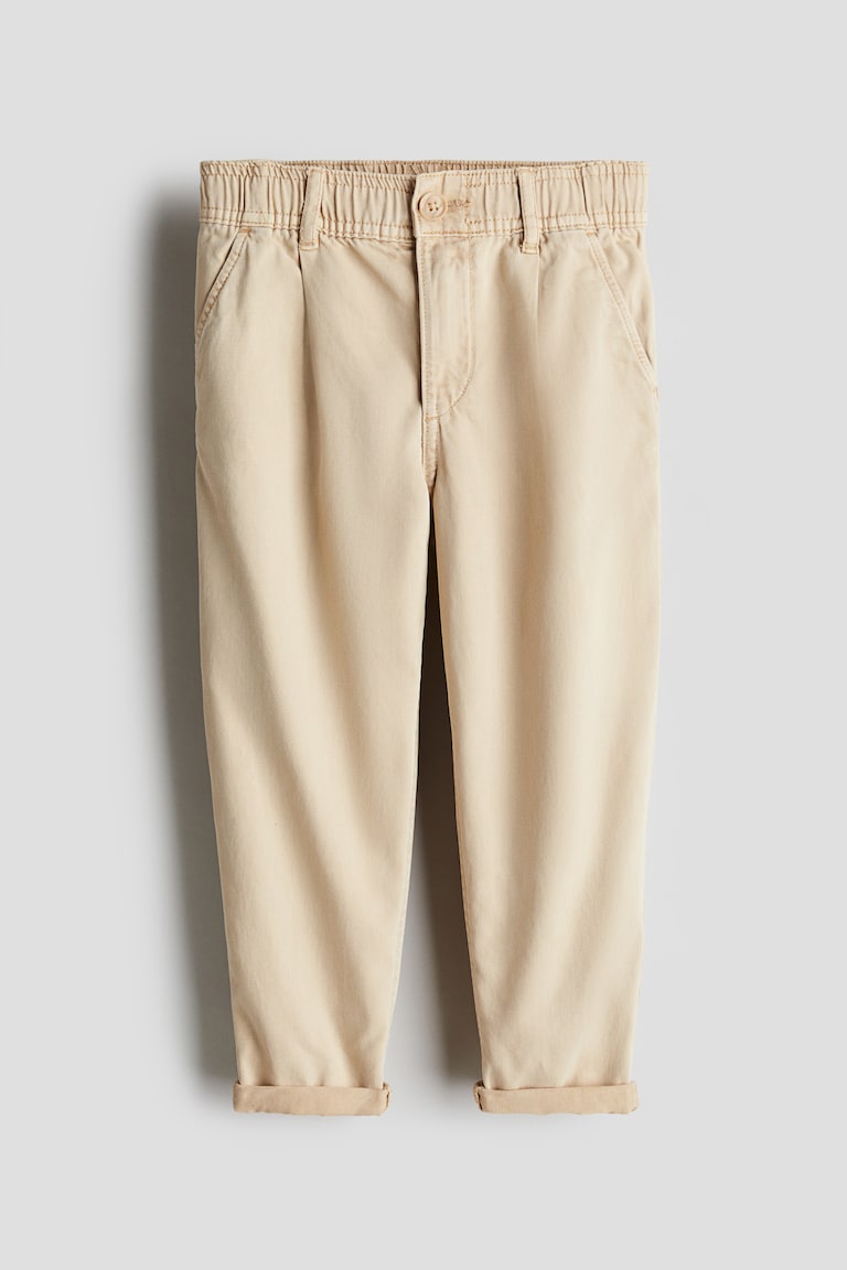 H&M Loose-fit tapered twill chinos Kauf eins, bekomm eins gratis