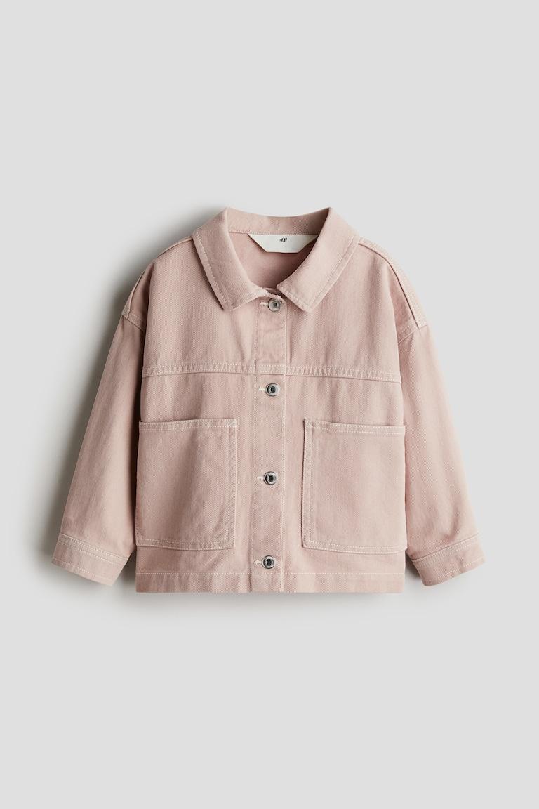 H&M Oversized Jacke aus Baumwolltwill Black Friday Preise
