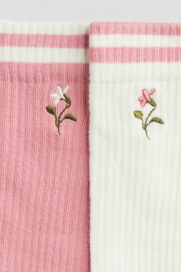H&M 2er-Pack Kniestrümpfe Limitierter Zeitrabatt