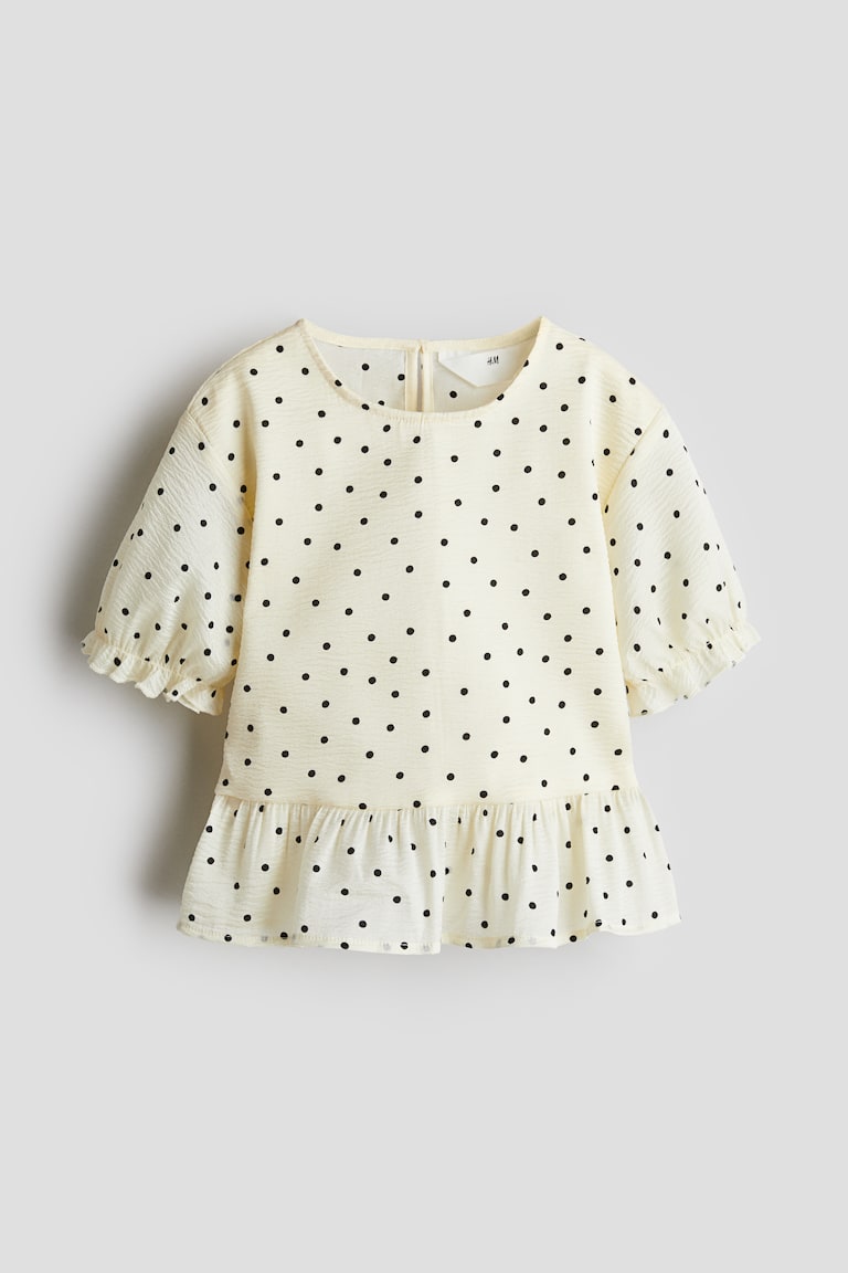 H&M Peplumbluse Flash Sale